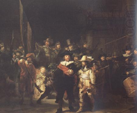 REMBRANDT Harmenszoon van Rijn The Nightmatch (mk33) china oil painting image